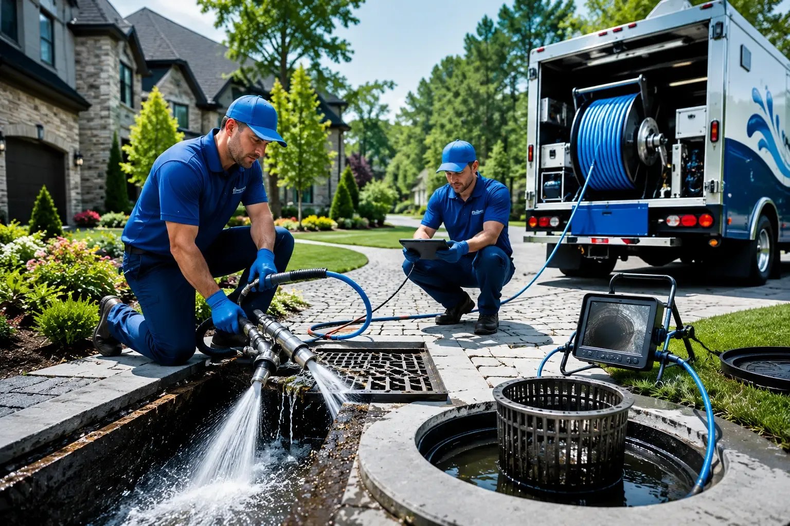Local outdoor drain cleaning professionals in Winona, OH