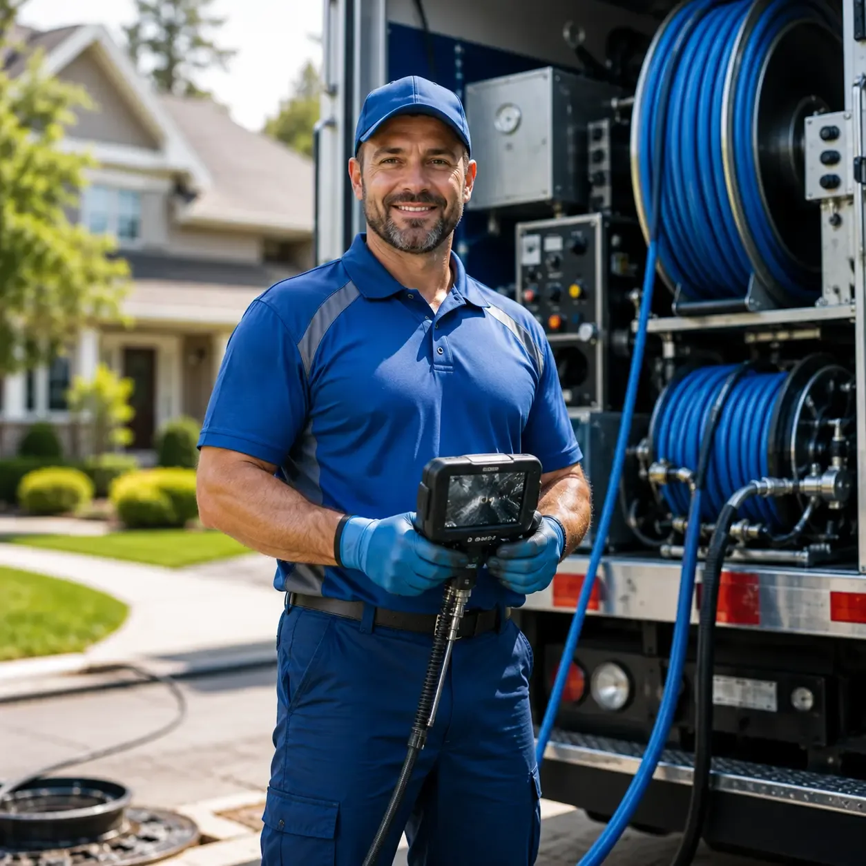 Local outdoor drain cleaning specialists in Winona, OH